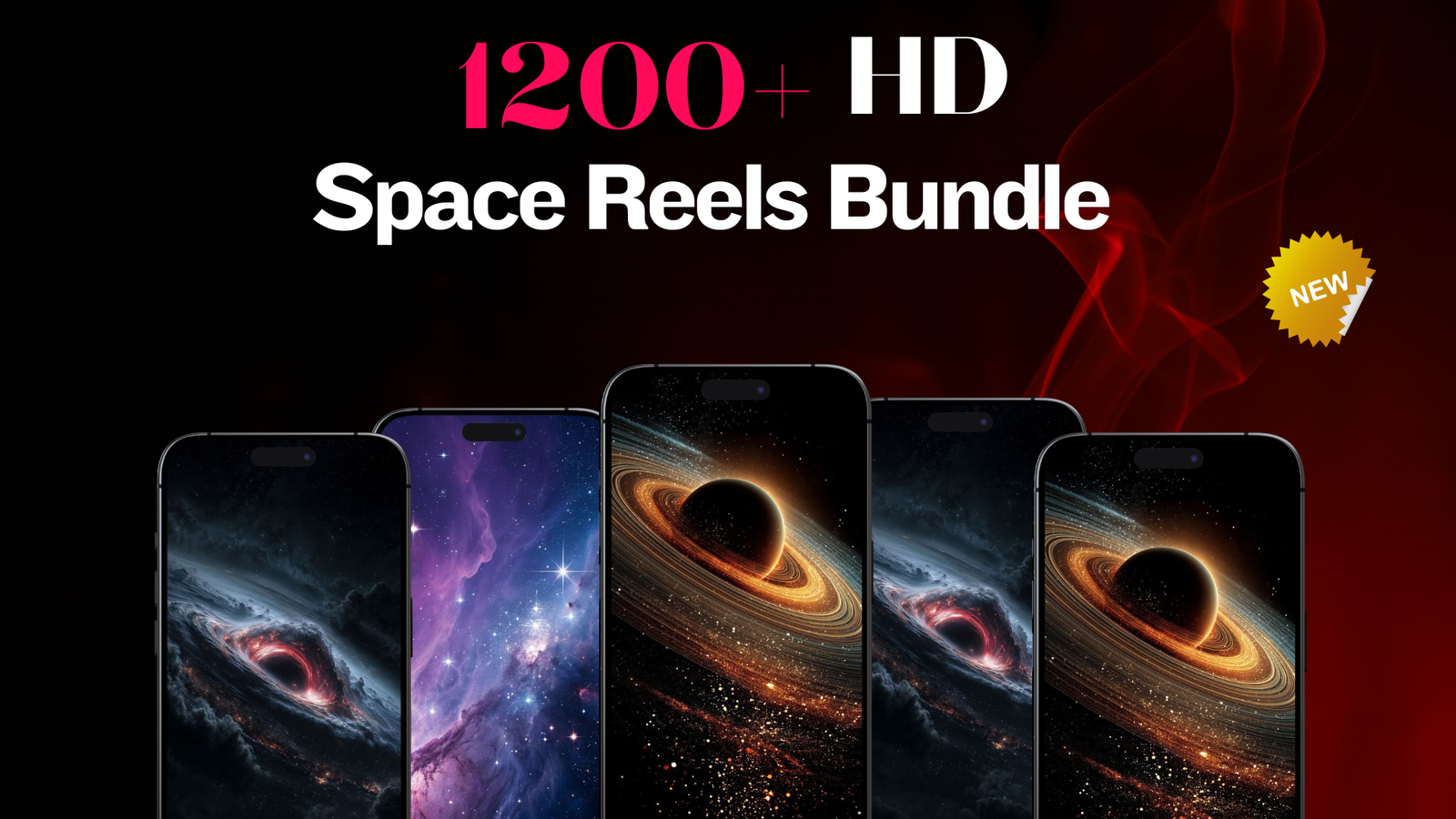 1200+ space reels bundle